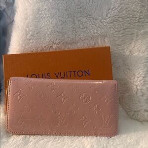 Louis Vuitton Blush Pink Embossed Wallet